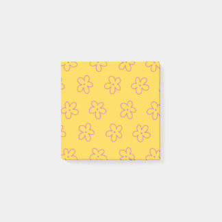 Post-it® motif de fleurs blanches pour le printemps et l'ét
