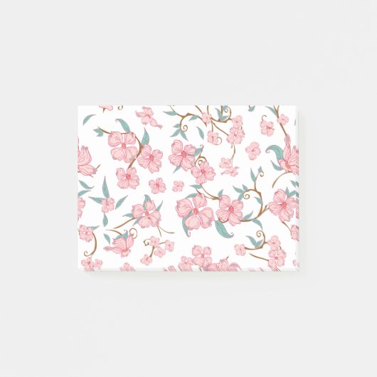 Post-it® Motif de fleurs effrayantes (Devant)
