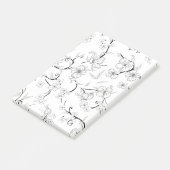 Post-it® Motif de fleurs effrayantes 7 (Incliné)