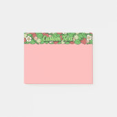 Post-it® Motif de fond de fraise (Devant)