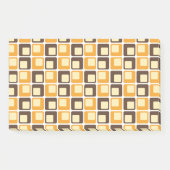 Post-it® motif de formes Carré rétro les années 70 (Devant)