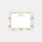 Post-it® Motif de formes mathématiques pour l'appréciation (Devant)