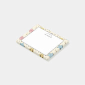 Post-it® Motif de formes mathématiques pour l'appréciation (Incliné)