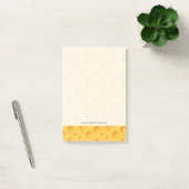 Post-it® Motif de fromage jaune (Bureau)