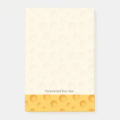 Post-it® Motif de fromage jaune (Devant)