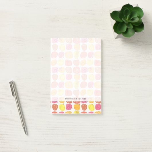 Post-it® Motif de fruit (Bureau)