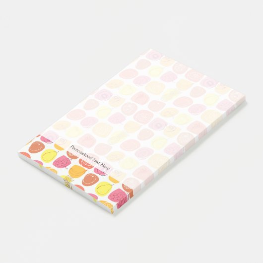 Post-it® Motif de fruit (Incliné)
