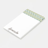Post-it® Motif de fruit d'avocat  (Incliné)