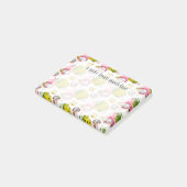 Post-it® Motif de fruit texturisé par carte blanche (Incliné)