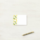 Post-it® Motif de fruits aux citrons jaunes (Sur un bureau)