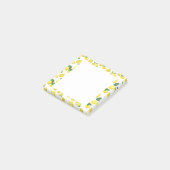 Post-it® Motif de fruits aux citrons jaunes (Incliné)