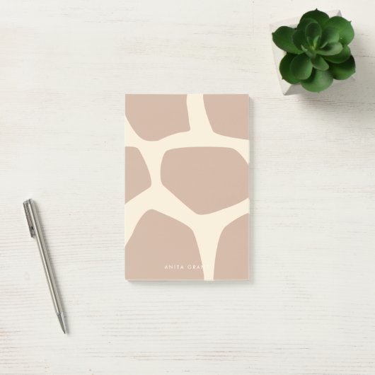 Post-it® Motif de girafe moderne (Bureau)