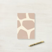 Post-it® Motif de girafe moderne (Sur un bureau)