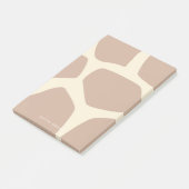 Post-it® Motif de girafe moderne (Incliné)