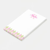 Post-it® Motif de golf personnalisé billet il note (Incliné)