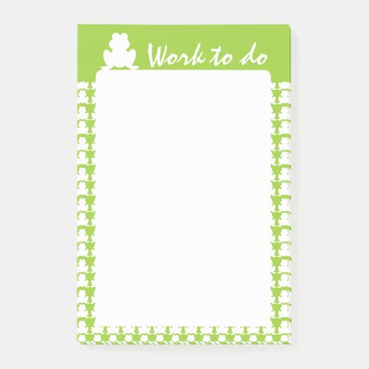 Post-it® Motif de grenouille (Devant)