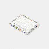 Post-it® Motif de griffonnage de Netherland (Incliné)