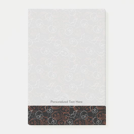 Post-it® Motif de Halloween (Devant)