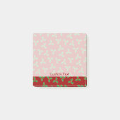 Post-it® Motif de houx de Noël (Devant)