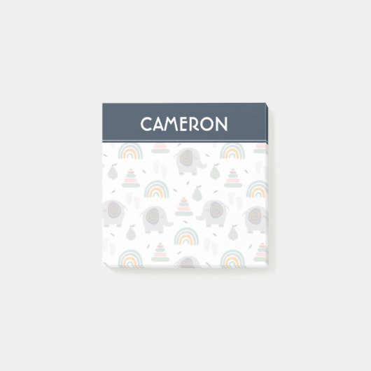 Post-it® Motif de jouets pour bébé mou (Devant)