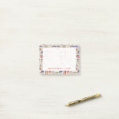 Post-it® Motif de journal de Londres (Sur un bureau)