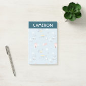 Post-it® Motif de la scène du Doodle Town (Bureau)