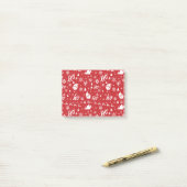 Post-it® Motif de Noël (Sur un bureau)