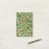 Post-it® Motif de Noël, Pine Snow 11 (Sur un bureau)