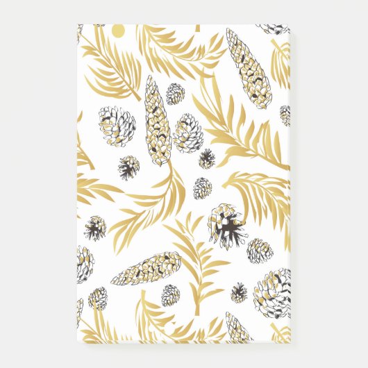 Post-it® Motif de Noël, Pine Snow 5 (Devant)