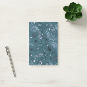 Post-it® Motif de Noël, Pinède enneigée 12