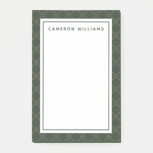 Post-it® Motif de noeud celtique (Devant)