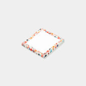 Post-it® Motif de notes encadrées d'automne (Incliné)