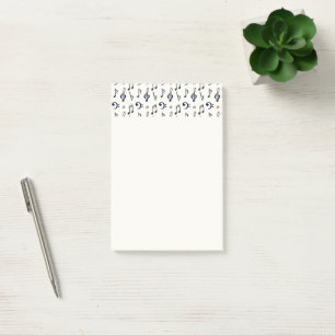 Post-it® Motif de notes musicales mignonnes