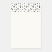 Post-it® Motif de notes musicales mignonnes (Devant)