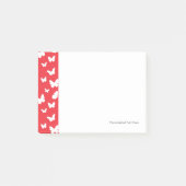 Post-it® Motif de papillon (Devant)