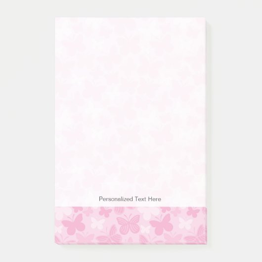 Post-it® Motif de papillon 2 (Devant)