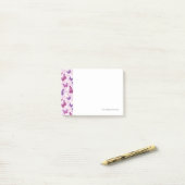 Post-it® motif de papillon 3 (Sur un bureau)