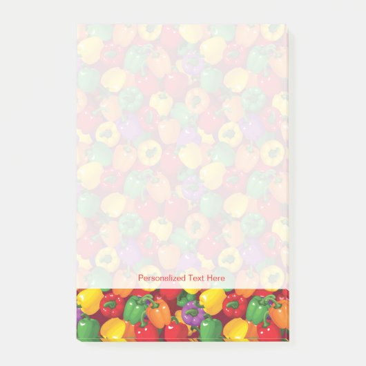 Post-it® Motif de paprika (Devant)