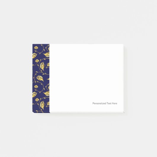 Post-it® Motif de Peacock Sari (Devant)