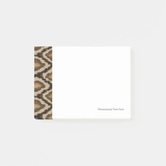 Post-it® motif de peau de serpent python 2 (Devant)
