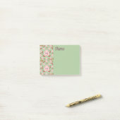 Post-it® Motif de petits coeurs et de petites coeurs (Sur un bureau)