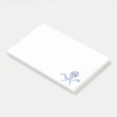 Post-it® Motif de Pieuvre Mignonne (Incliné)