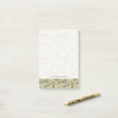 Post-it® Motif de plume (Sur un bureau)