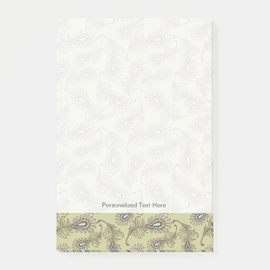 Post-it® Motif de plume (Devant)