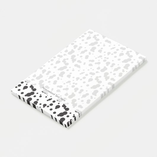 Post-it® Motif de points de Dalmatine (Incliné)