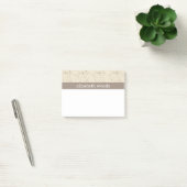 Post-it® Motif de points rustique et élégant (Bureau)