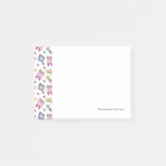 Post-it® motif de princesse de papillon (Devant)