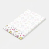 Post-it® motif de princesse papillon (Incliné)