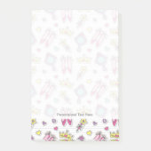 Post-it® motif de princesse papillon (Devant)