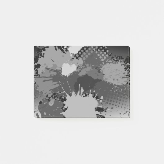 Post-it® Motif de projection de peinture 2 (Devant)